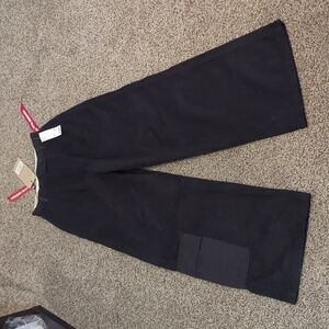 NWT Alpha Industries Wide Leg Pant Black 25/26